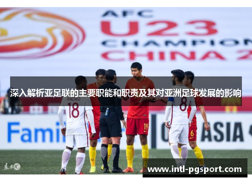 深入解析亚足联的主要职能和职责及其对亚洲足球发展的影响